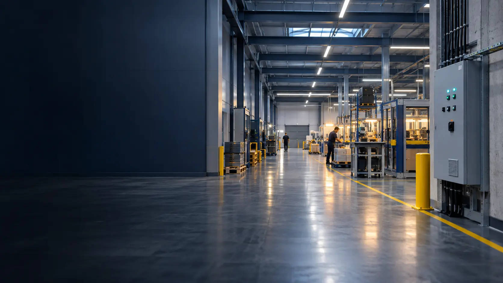 Instalación industrial moderna y eficiente